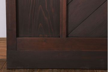 色ガラス・ダイヤガラス入り!古いドア(1)