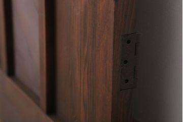 色ガラス・ダイヤガラス入り!古いドア(1)