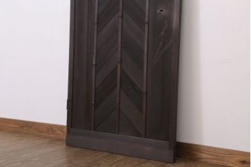 色ガラス・ダイヤガラス入り!古いドア(2)