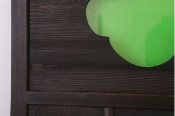 色ガラス・ダイヤガラス入り!古いドア(2)