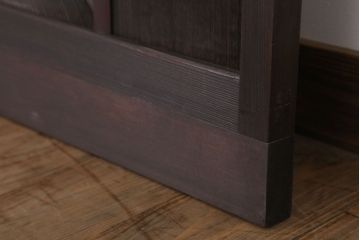 色ガラス・ダイヤガラス入り!古いドア(2)