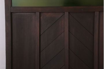 色ガラス・ダイヤガラス入り!古いドア(2)