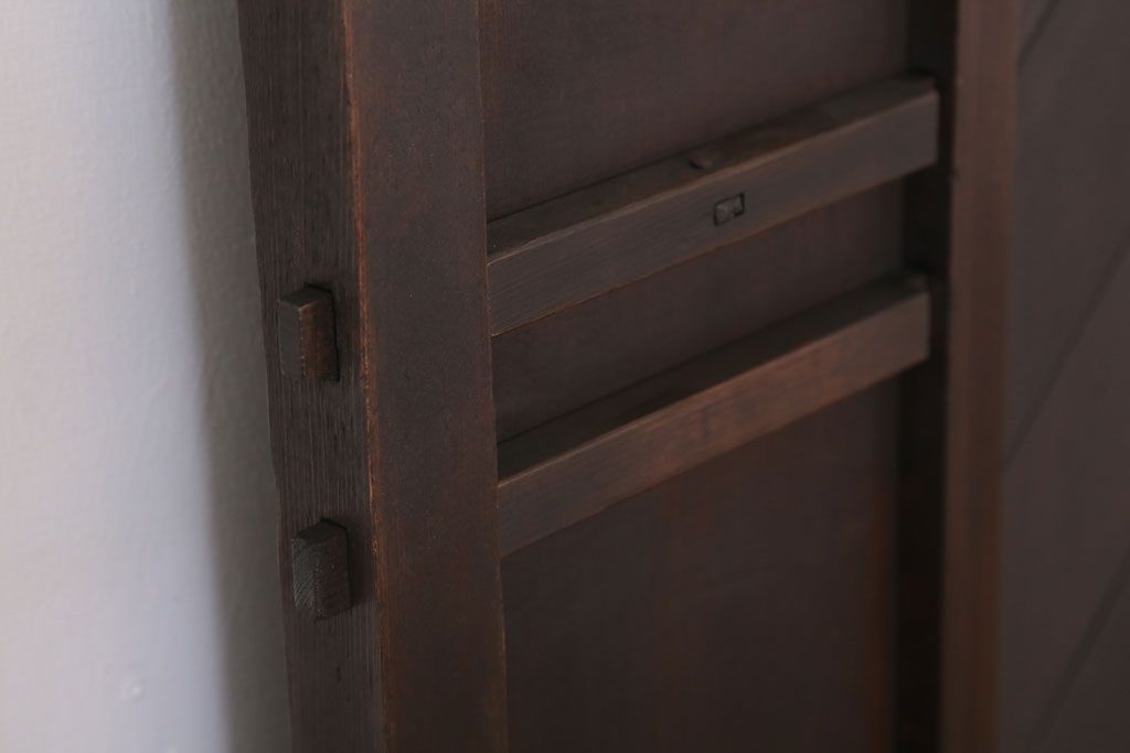 色ガラス・ダイヤガラス入り!古いドア(2)