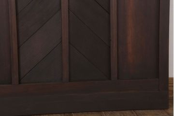 色ガラス・ダイヤガラス入り!古いドア(2)