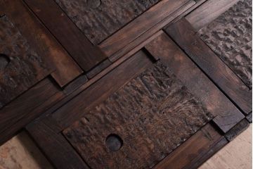 アンティーク家具　古民具・骨董　和製アンティークの上質な四尺水屋箪笥サイドボード