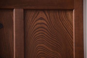 古民具・骨董　すりガラス入り　上質な和製アンティーク格子蔵戸(玄関戸)