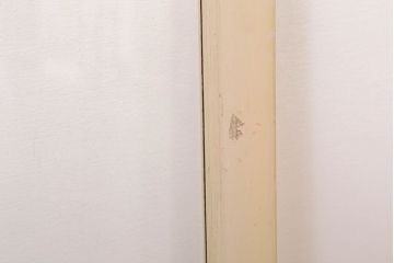 アンティークのペイント引き戸2枚セット(ガラス戸・窓)(1)