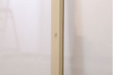 アンティークのペイント引き戸2枚セット(ガラス戸・窓)(1)