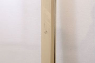 アンティークのペイント引き戸2枚セット(ガラス戸・窓)(2)