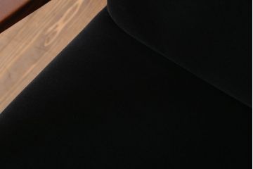 レトロ家具　シンプルでレトロなアンティーク1人掛けアームソファ(2)