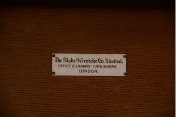 アンティーク家具　イギリスアンティーク グローブヴェルニッケ社製　オーク材のスタッキングブックケース(2)
