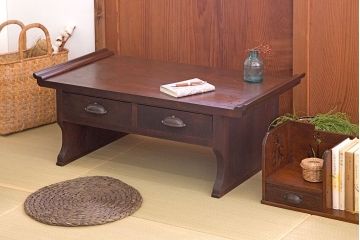 アンティーク家具　檜材　筆返し付き!和製アンティーク文机