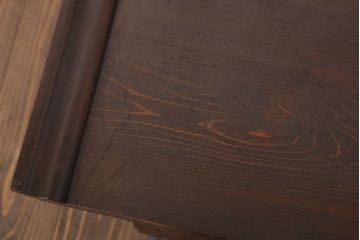 アンティーク家具　檜材　筆返し付き!和製アンティーク文机