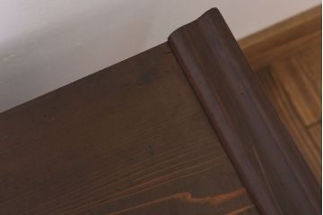 アンティーク家具　檜材　筆返し付き!和製アンティーク文机