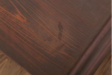 アンティーク家具　檜材　筆返し付き!和製アンティーク文机