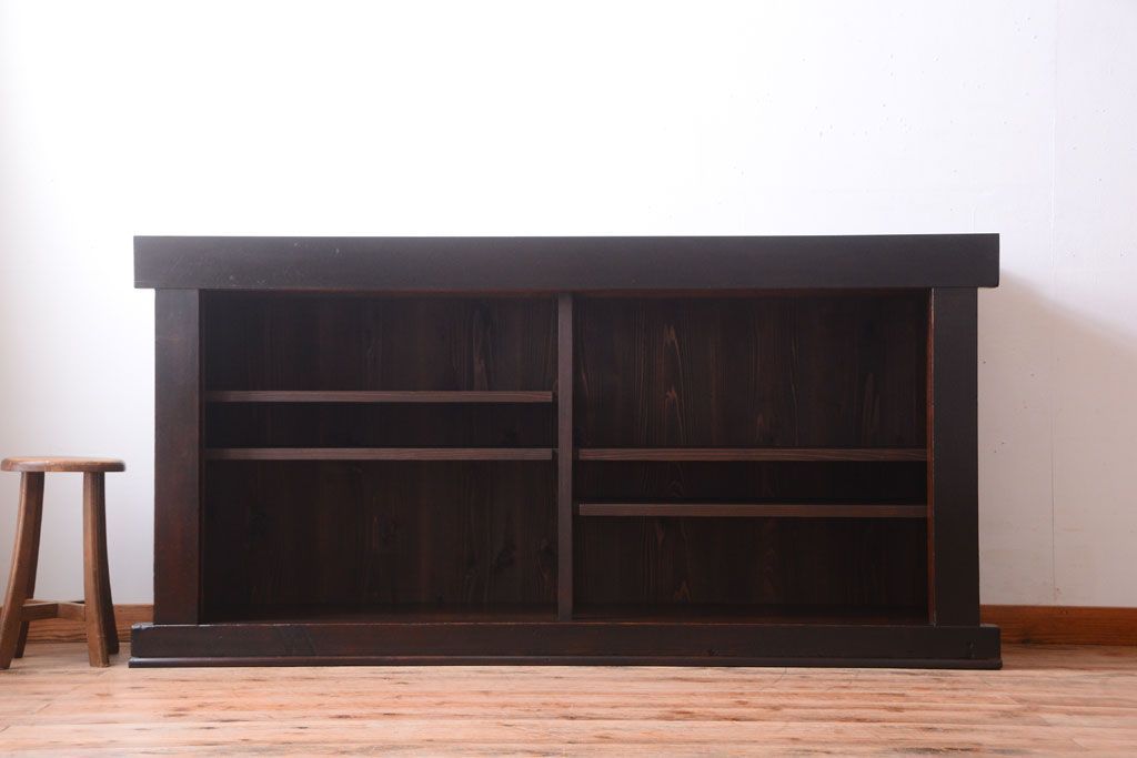 アンティーク家具　アンティーク　明治期　上質な収納箪笥サイドボード(水屋箪笥)