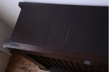 アンティーク家具　アンティーク　明治期　上質な収納箪笥サイドボード(水屋箪笥)
