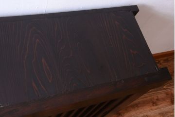 アンティーク家具　アンティーク　明治期　上質な収納箪笥サイドボード(水屋箪笥)