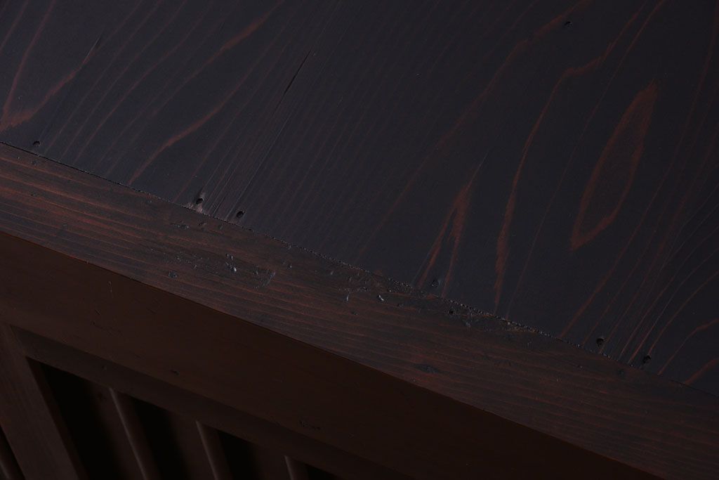 アンティーク家具　アンティーク　明治期　上質な収納箪笥サイドボード(水屋箪笥)