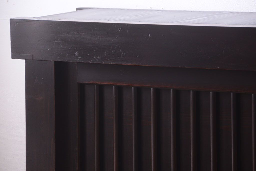 アンティーク家具　アンティーク　明治期　上質な収納箪笥サイドボード(水屋箪笥)