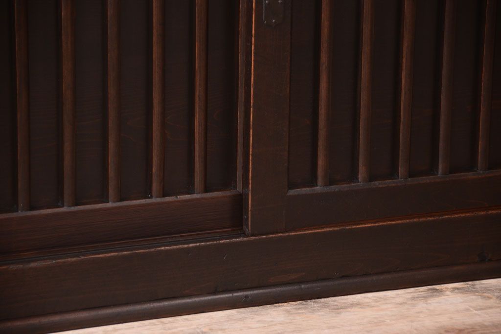 アンティーク家具　アンティーク　明治期　上質な収納箪笥サイドボード(水屋箪笥)