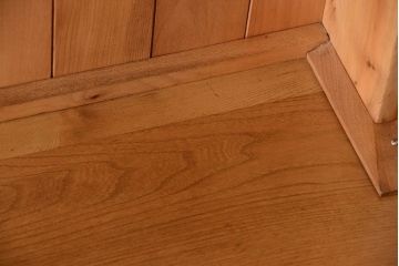 アンティーク家具　イギリスアンティーク　オーク材の大きな食器棚(カップボード)(2)
