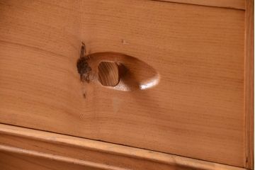 アンティーク家具　イギリスアンティーク　オーク材の大きな食器棚(カップボード)(2)