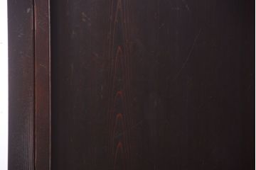 アンティーク家具　明治期　脚付き!古い木製の縦型収納棚(収納箪笥)