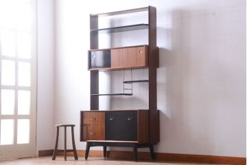 ヴィンテージ家具　G-PLAN　北欧ビンテージ　BBシリーズ　ルームディバイダー(間仕切り・収納棚・飾り棚)