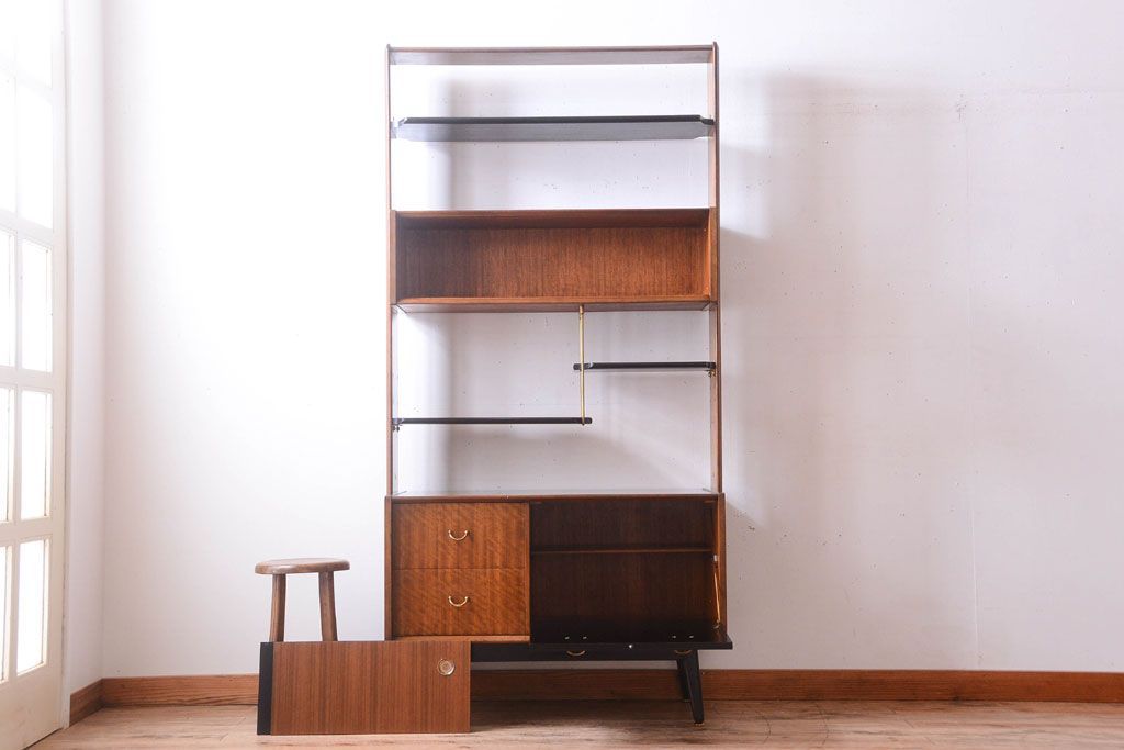 ヴィンテージ家具　G-PLAN　北欧ビンテージ　BBシリーズ　ルームディバイダー(間仕切り・収納棚・飾り棚)