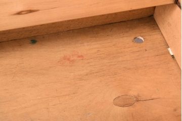 ヴィンテージ家具　イギリスビンテージ　シンプルなスクールデスク