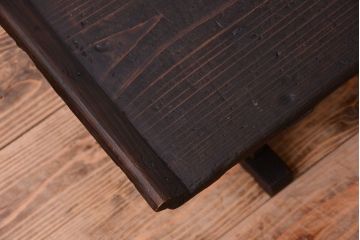 アンティーク家具　明治期　古い木製の和製アンティーク文机