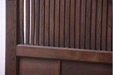 総欅製!明治大正期の古い蔵戸(玄関戸)