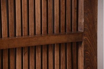 総欅製!明治大正期の古い蔵戸(玄関戸)