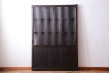 明治大正期　古民具・骨董　アンティーク蔵戸(玄関戸)