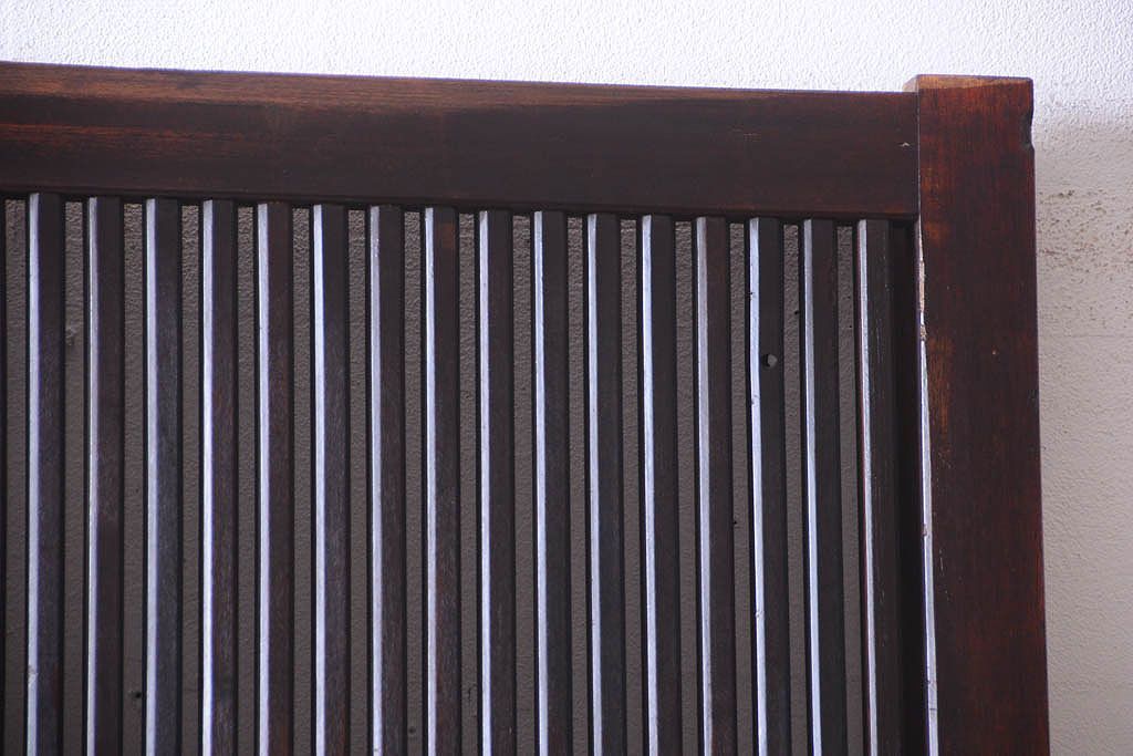 明治大正期　古民具・骨董　アンティーク蔵戸(玄関戸)