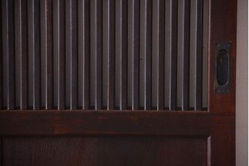 明治大正期　古民具・骨董　アンティーク蔵戸(玄関戸)