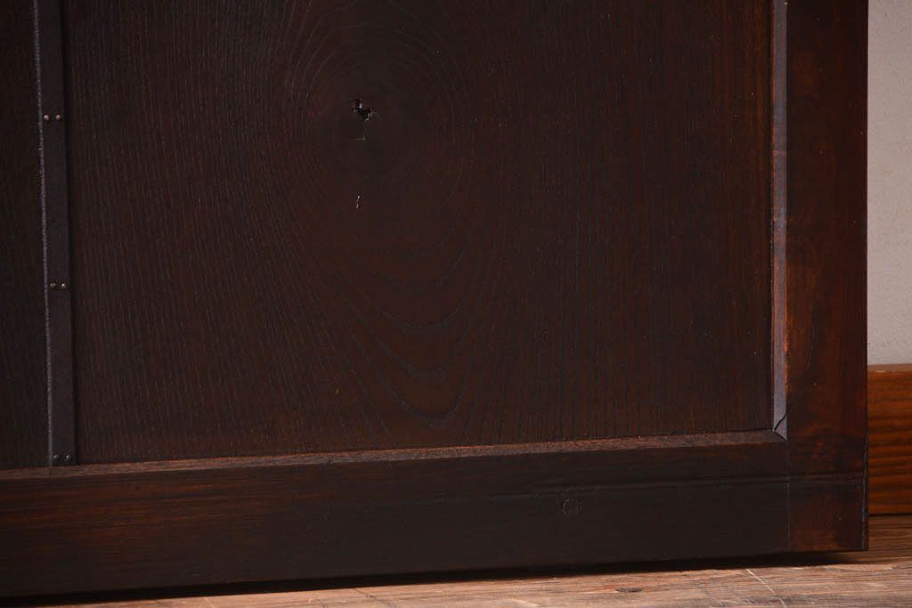 明治大正期　古民具・骨董　アンティーク蔵戸(玄関戸)