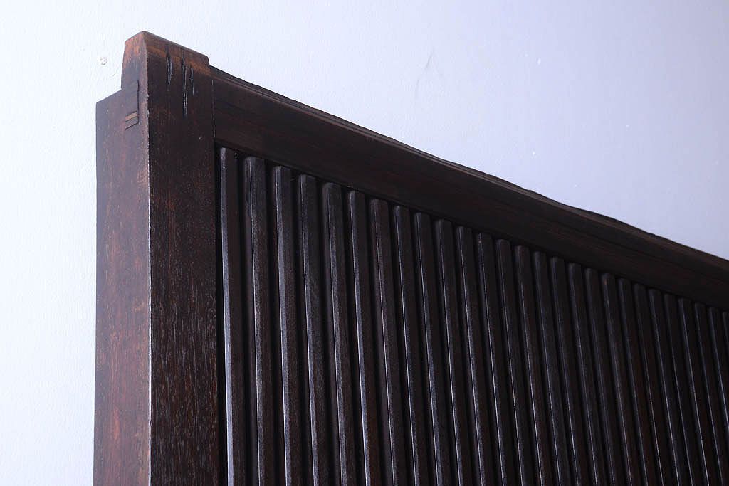 明治大正期　古民具・骨董　アンティーク蔵戸(玄関戸)