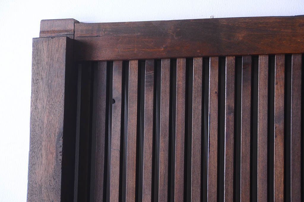 明治大正期　古民具・骨董　アンティーク蔵戸(玄関戸)