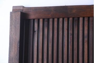 明治大正期　古民具・骨董　アンティーク蔵戸(玄関戸)