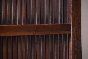 明治大正期　古民具・骨董　アンティーク蔵戸(玄関戸)