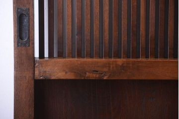 明治大正期　古民具・骨董　アンティーク蔵戸(玄関戸)