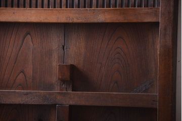 明治大正期　古民具・骨董　アンティーク蔵戸(玄関戸)