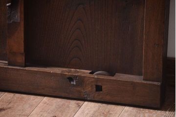 明治大正期　古民具・骨董　アンティーク蔵戸(玄関戸)