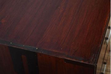 美品　前面栗材!シンプルなアンティーク衣装箪笥(チェスト)