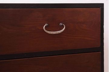 美品　前面栗材!シンプルなアンティーク衣装箪笥(チェスト)