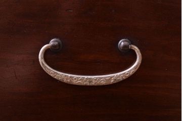 美品　前面栗材!シンプルなアンティーク衣装箪笥(チェスト)