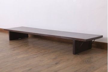 アンティーク家具　一枚板! シンプル　古い木のアンティーク裁ち板(3)