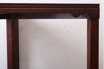 中古美品　松本民芸家具　隅棚I(定価約15万5千円)(1)